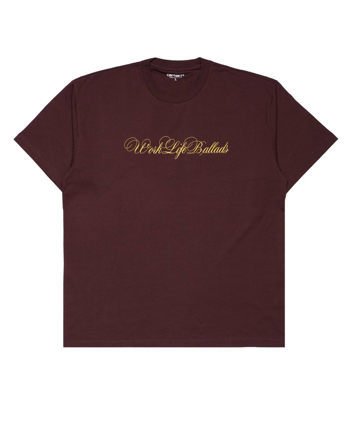 さらに100円引き◆CARHARTT◆S/S CARHARTT WIP LIFE T-SHIRT Carhartt WIP S/S Work Life Ballads T-Shirt | I032388.1V5XX